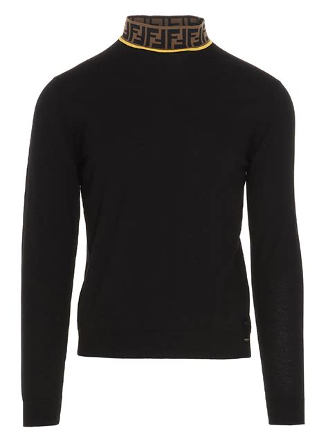 fendi turtleneck sweater mens|Fendi Men’s Turtleneck Turtlenecks .